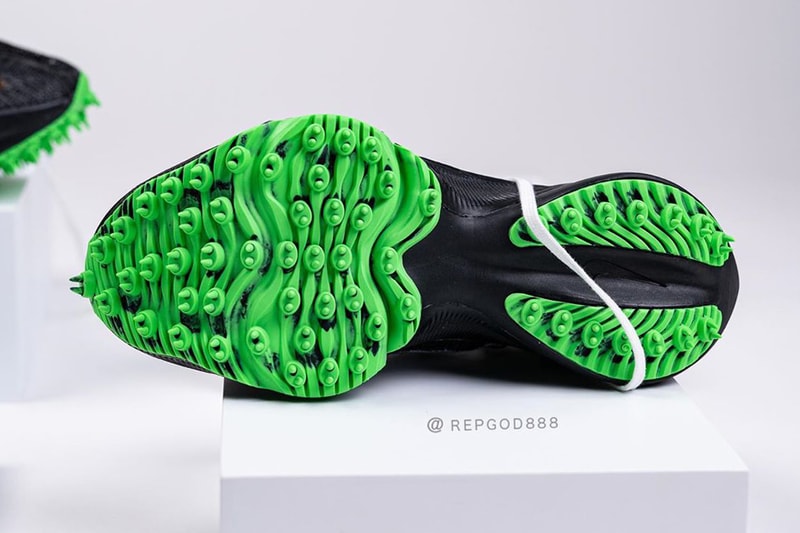 off white nike sportswear running air zoom tempo next percent black green white virgil abloh official release date info photos price store list buying guide