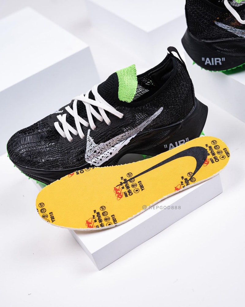 off white nike sportswear running air zoom tempo next percent black green white virgil abloh official release date info photos price store list buying guide