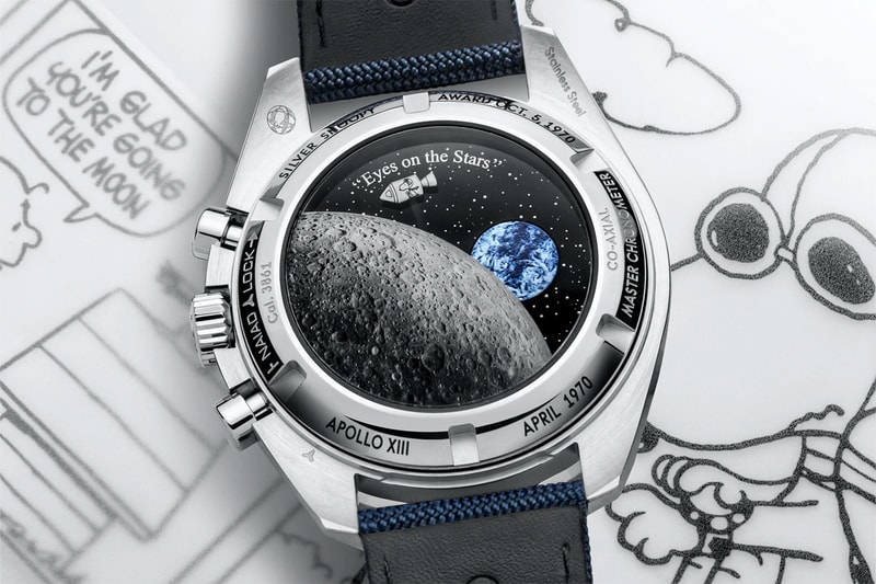 omega speedmaster watches silver snoopy award nasa apollo 13 award 50th anniversary edition