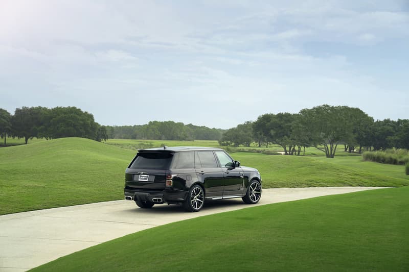 Overfinch Land Rover Range Rover Autobiography LWB "Sandringham Edition" North America Limited Luxury Edition 4x4 SUVs "Nebula Black" British Automotive Engineering Family Car Cars