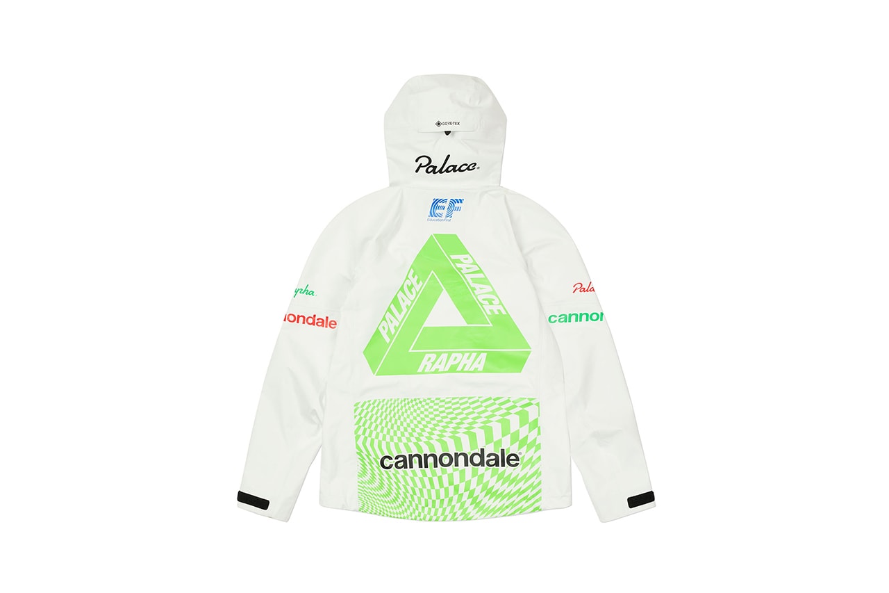 palace rapha collaboration giro d'italia cycling competition gore tex details release information official look