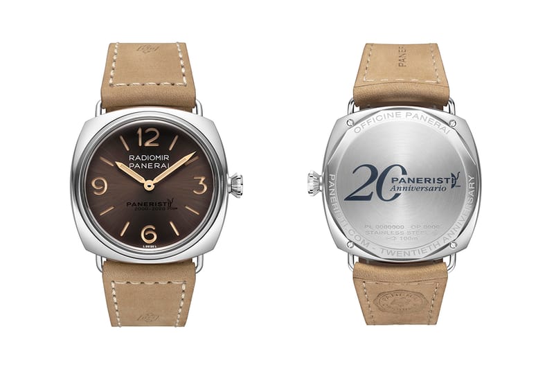 Panerai Celebrates the 20th Anniversary of Its Paneristi With a Special Edition Radiomir