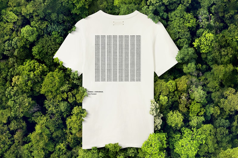 Costa Brazil PANGAIA Amazon Rainforest Capsule spring summer 2020 collection limited edition Francisco Costa designer Nick Theobald sustainable