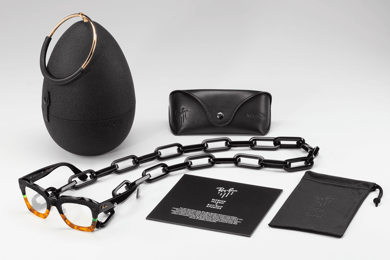Patrick Mason x Ray-Ban Studios State Street Custom Limited Edition Italy 100 Units Piece Berlin Artist Glasses Chain Sunglasses Dover Street Market London 