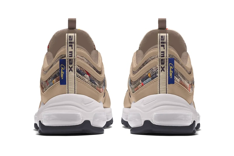 Pendleton Nike By You Air Force 1 Air Max 97 menswear streetwear footwear kicks runners trainers shoes sneakers fall winter 2020 collection
