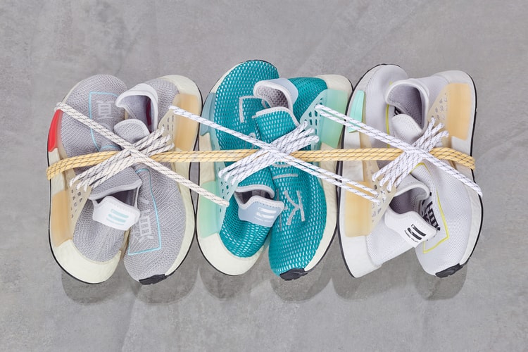 Pharrell and adidas Originals Ready Three New NMD Hu Styles