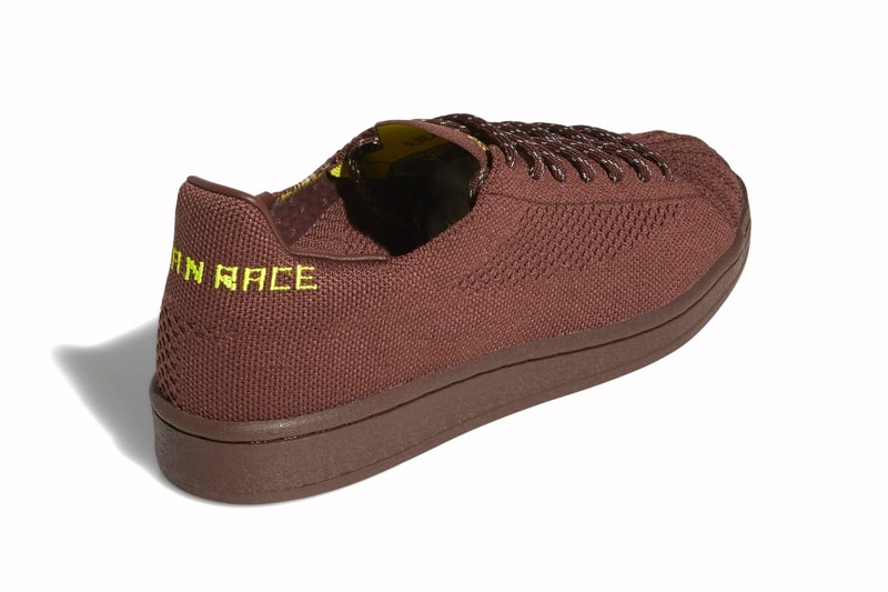 Pharrell Williams adidas Superstar Primeknit Auburn dark green menswear streetwear fall winter 2020 collection fw20 shoes sneakers footwear kicks trainers runners