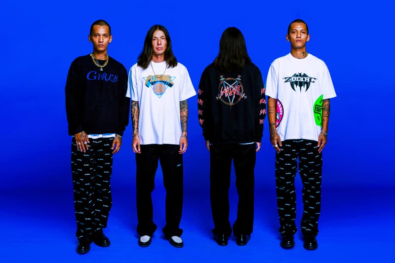 Pleasure Fall Winter 2020 Lookbook fw20 collection menswear streetwear jackets sweaters shirts tees graphics pants