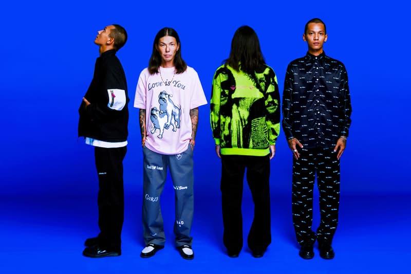 Pleasure Fall Winter 2020 Lookbook fw20 collection menswear streetwear jackets sweaters shirts tees graphics pants