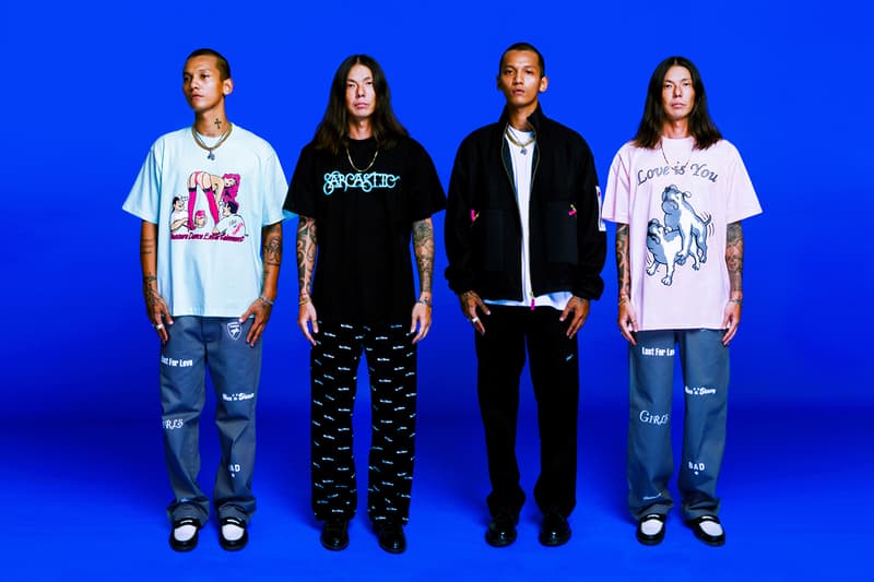 Pleasure Fall Winter 2020 Lookbook fw20 collection menswear streetwear jackets sweaters shirts tees graphics pants