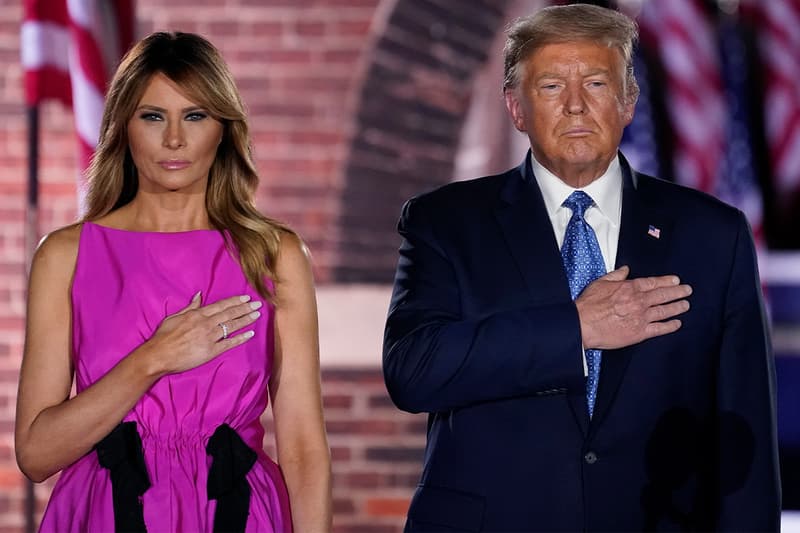 President donald First Lady melania Trump test Positive COVID-19 coronavirus pandemic white house Hope Hicks