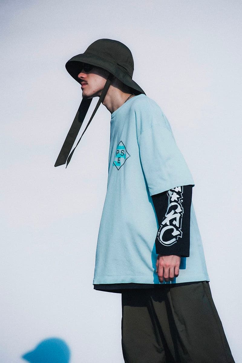 PSEUDOS Spring Summer 2021 Lookbook menswear streetwear ss21 jackets coats shirts t shirts prints pants trousers slacks