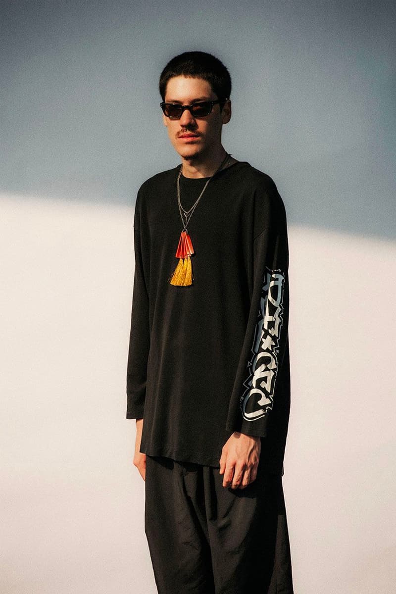 PSEUDOS Spring Summer 2021 Lookbook menswear streetwear ss21 jackets coats shirts t shirts prints pants trousers slacks 