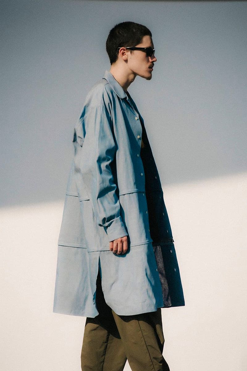 PSEUDOS Spring Summer 2021 Lookbook menswear streetwear ss21 jackets coats shirts t shirts prints pants trousers slacks 