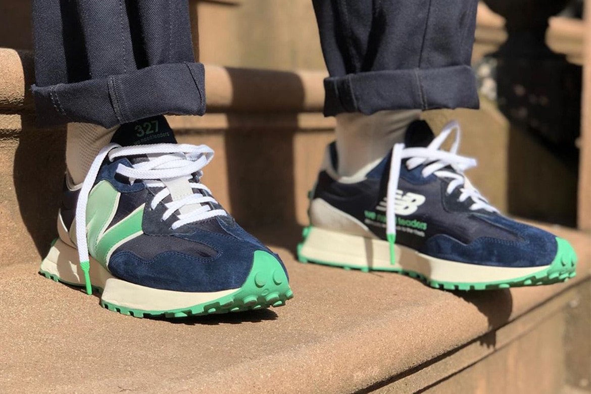 Public School x New Balance 327 "We Need Leaders" Collaboration First Look Images Surfaced Announced Maxwell Osborne Dao-Yi Chow Sneaker Drop Date Release Information Closer 