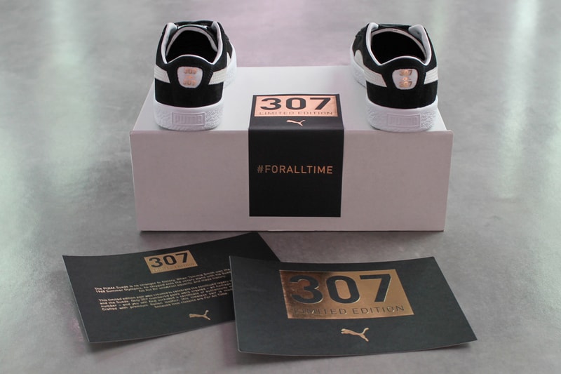 puma suede tommie smith black white 50 years 1968 olympic games friends and family 307 pairs official release date info photos price store list buying guide
