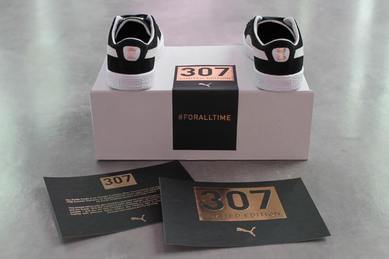 puma suede tommie smith black white 50 years 1968 olympic games friends and family 307 pairs official release date info photos price store list buying guide