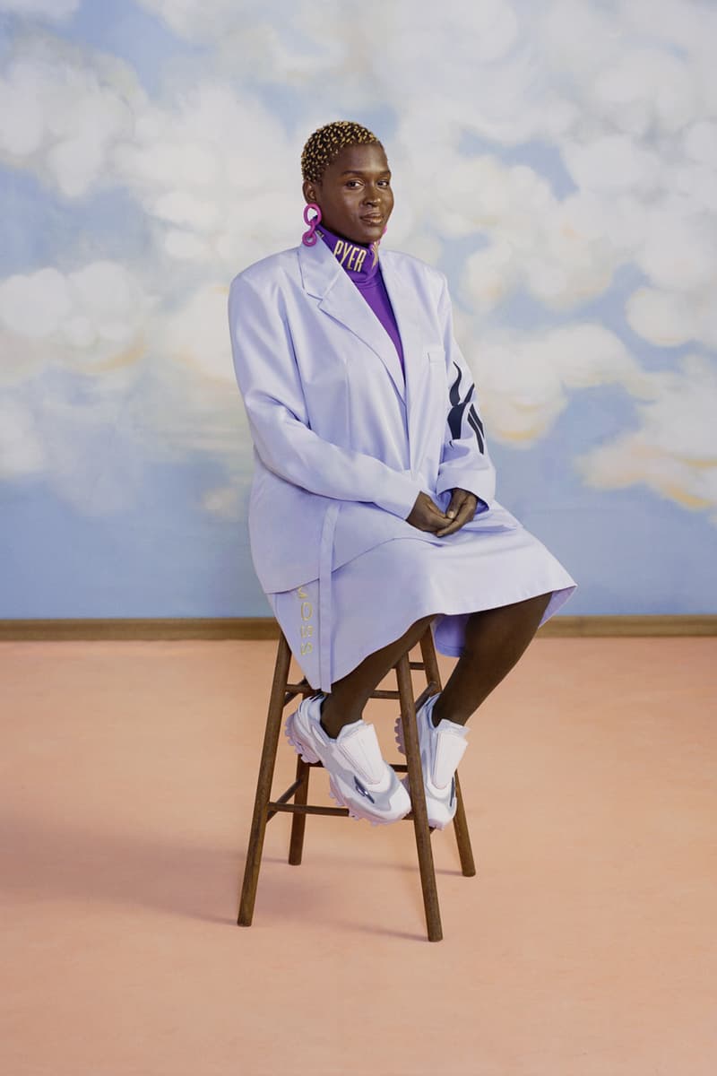 Reebok by Pyer Moss Experiment 4 "Fresco," Apparel collection collaboration sneaker release date info buy october 17