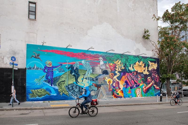 raul ayala groundswell students houston bowery wall mural