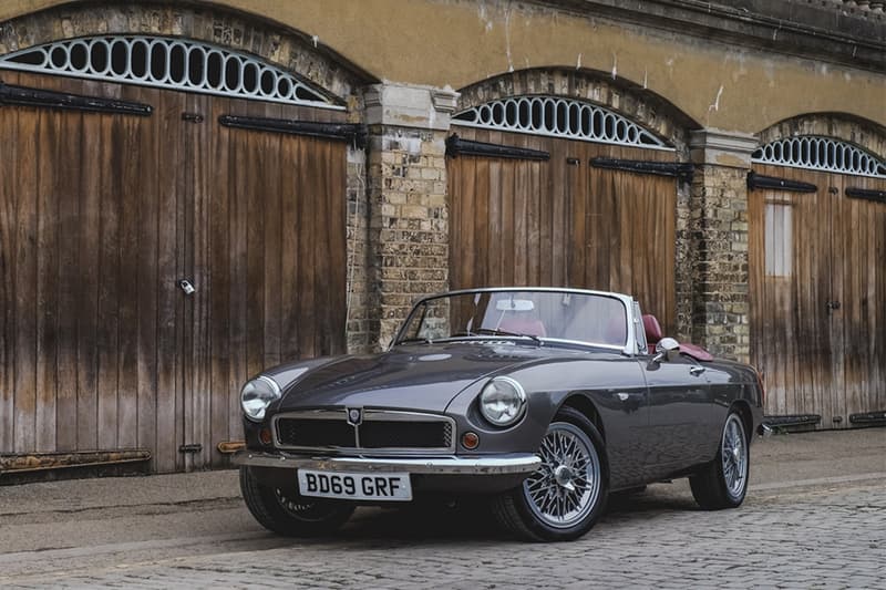 rbw ev electric vehicle car mgb british motor company roadster two door powertrain sustainability vintage classic