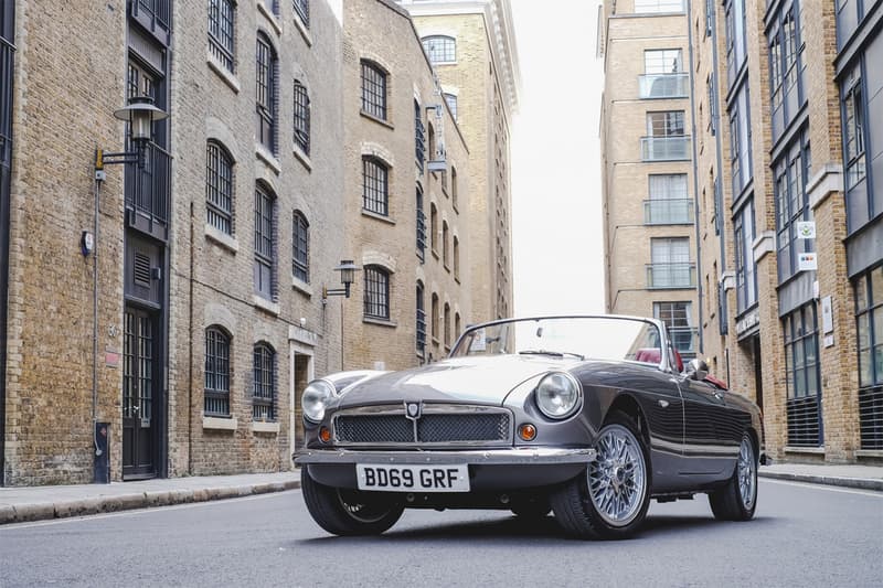 rbw ev electric vehicle car mgb british motor company roadster two door powertrain sustainability vintage classic