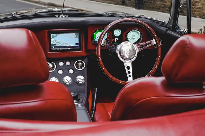rbw ev electric vehicle car mgb british motor company roadster two door powertrain sustainability vintage classic