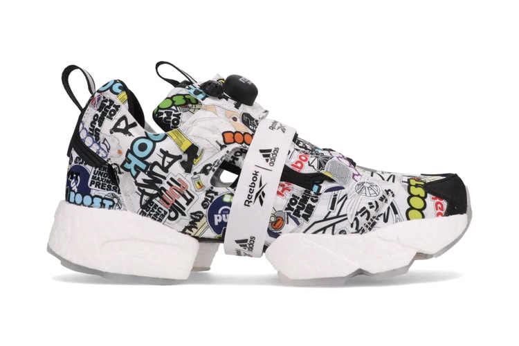 Reebok's Instapump Fury BOOST Gets Sticker Bombed