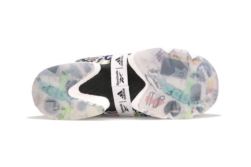 Reebok Instapump Fury BOOST "Sticker City" Stickerbombed Colorway Release Information Closer Look Footwear Sneaker Drop Date Black White True Gray 