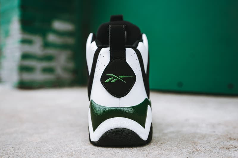 reebok kamikaze ii 2 og black white green fy7512 shawn kemp official release date info photos price store list buying guide