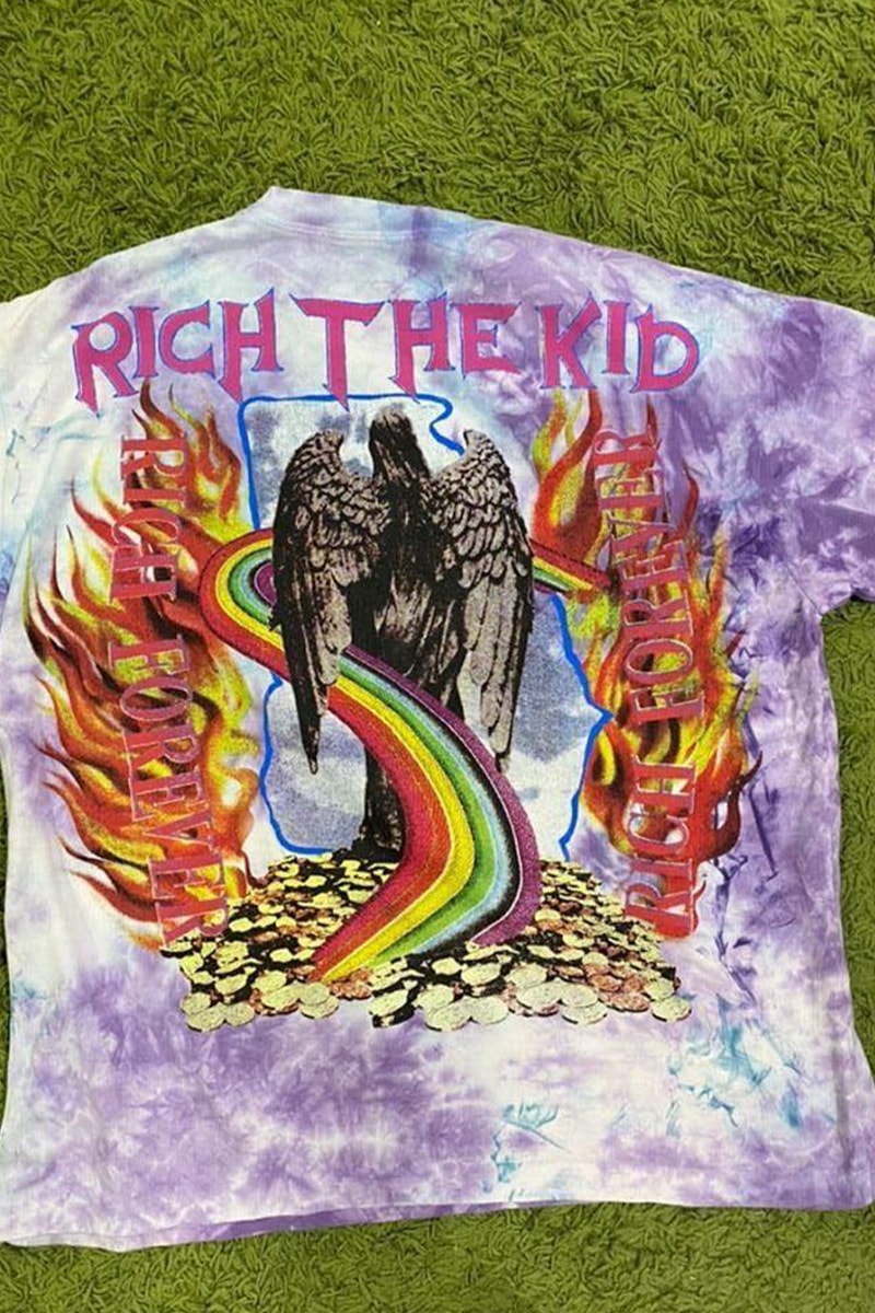 Rich the Kid Saint Michael READYMADE Collaboration Sample Info Cali Thornhill Dewitt Yuta Hosokawa Teaser