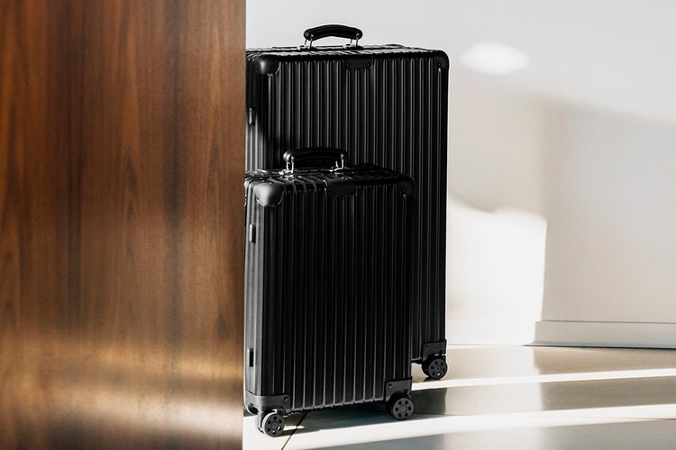 RIMOWA Adds New "Matte Black" Colorway to Classic Line