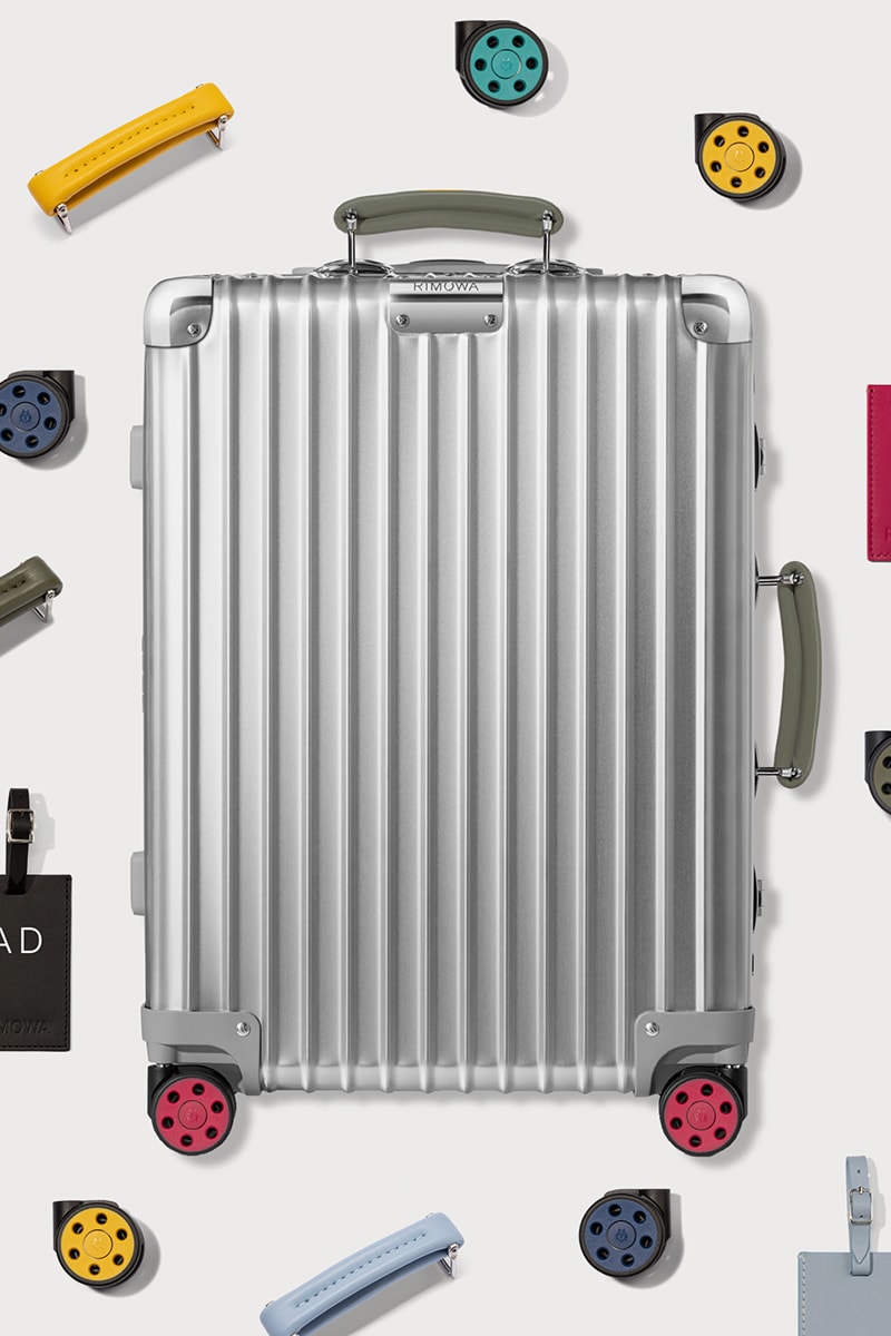 RIMOWA Classic Matte Black luggage collection fall winter 2020 fw20 wheels handles tags unique info