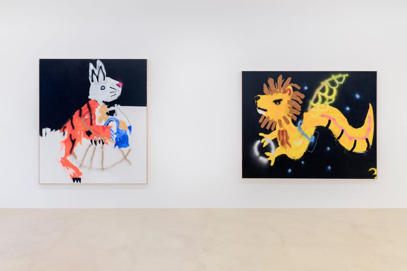 Robert Nava Unveils New Paintings of Hybrid Beasts in Belgium