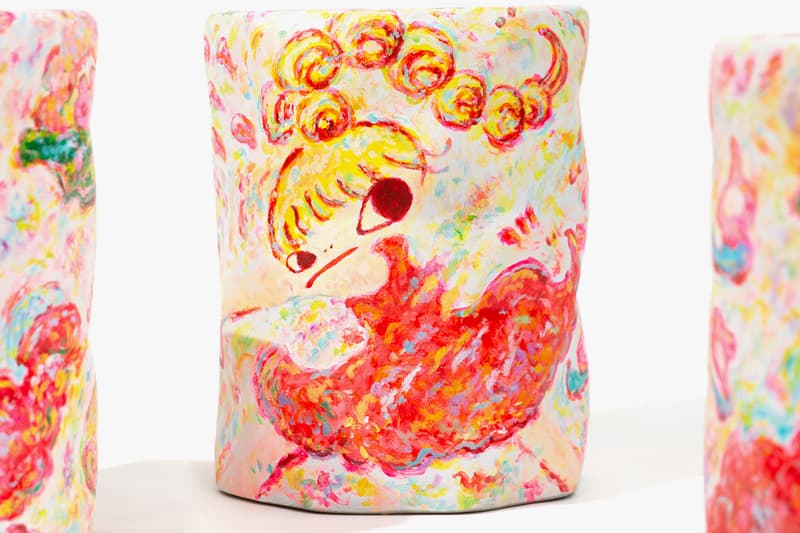 Rokkaku Ayako AllRightsReserved Ceramic Stool artist Magic Hand GALLERY TARGET Japan Chiba Prefectural Museum of Art painting sculpture furniture