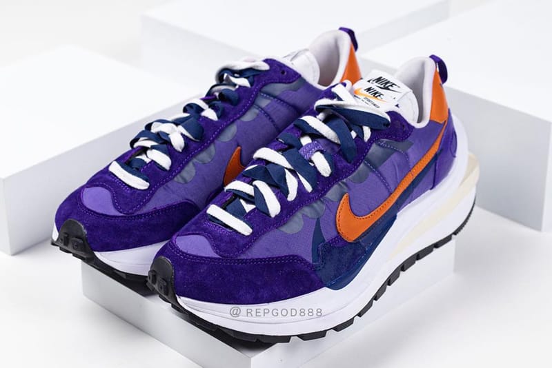 nike purple and orange