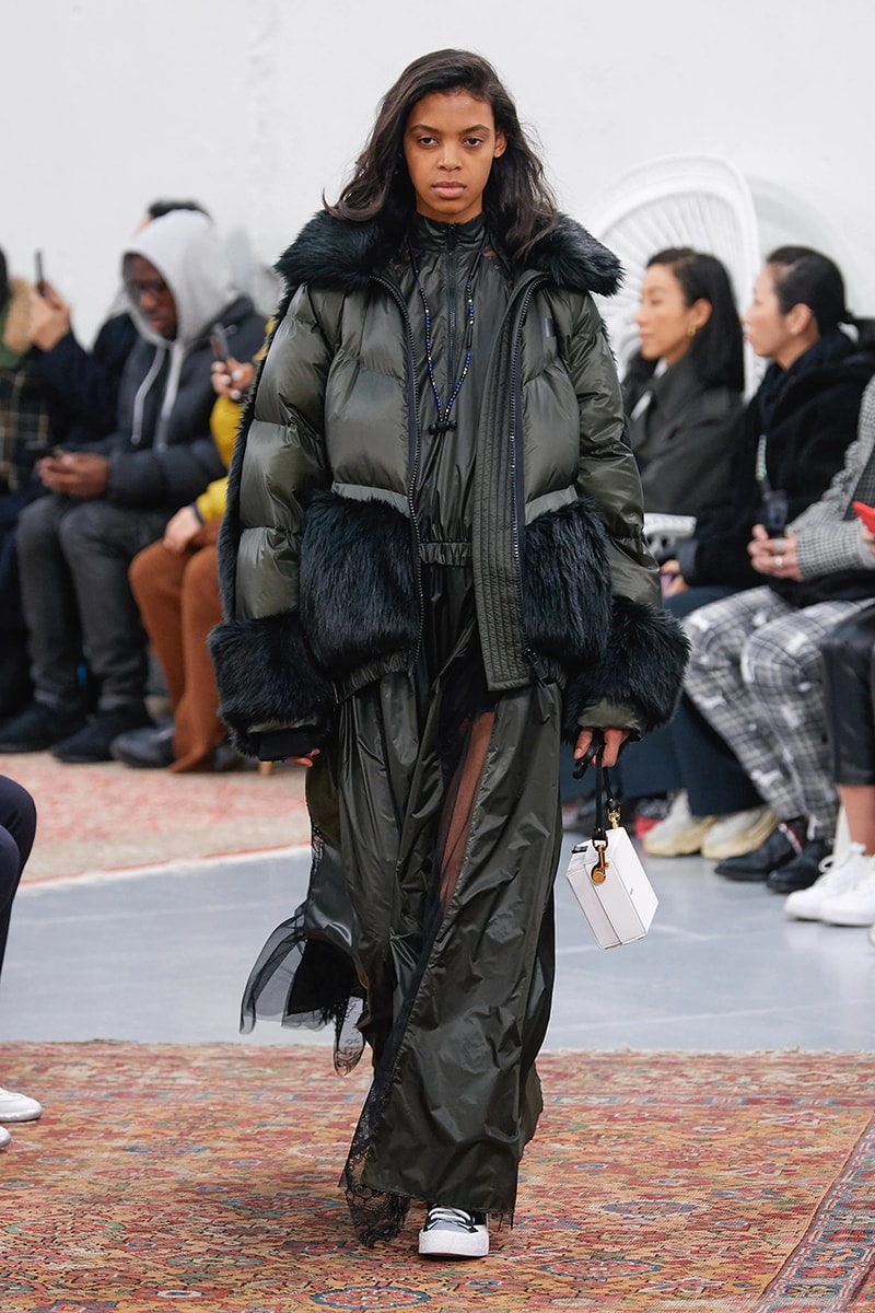 sacai nikelab puffer jacket hoodie release date info buy colorway fall winter 2020 fw20 collection collaboration CT3269-010,043,355 M NRG Rh PARKA CW2419-010,100,475 U NRG Rh HOODIE CT3267-010,043,355,475 W NRG Rh PARKA