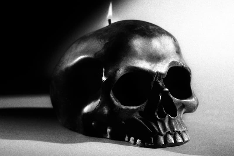 Saint Laurent Rive Droite Halloween Capsule Collection Homeware Books Anthony Vaccarello Spooky Season Autumn Fall 2020 Boo Skull Candle Pumpkins