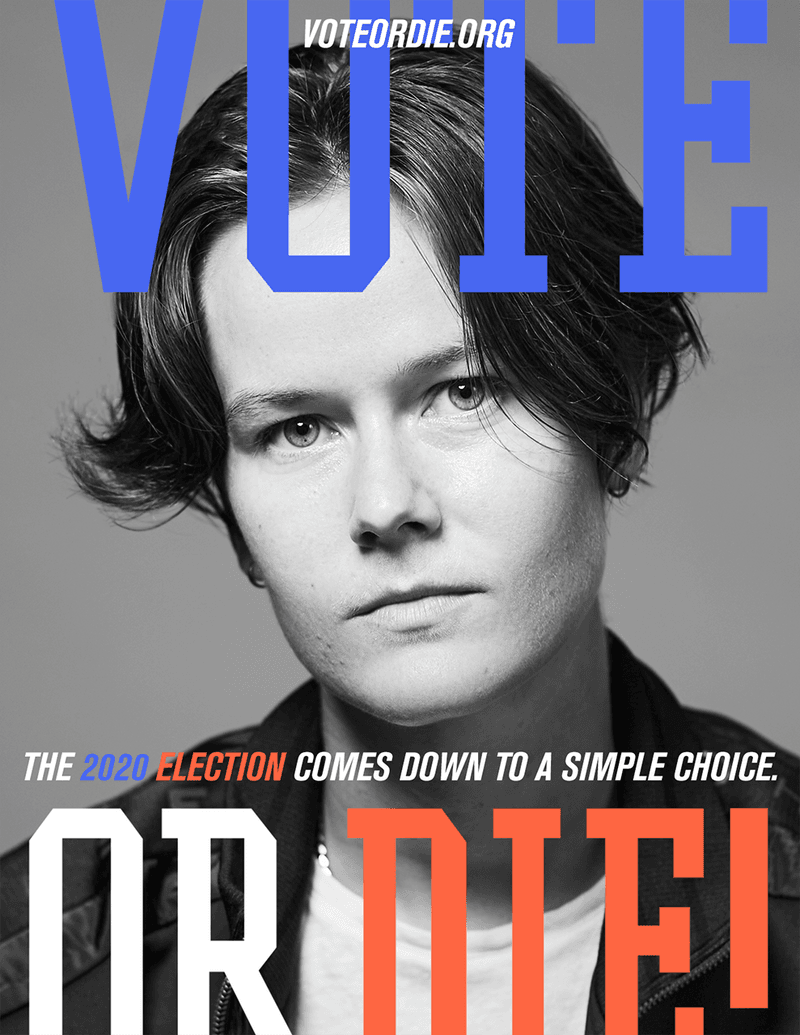 Sean John Vote or Die Campaign Tee Shirts design reissue relaunch p diddy combs collection revolt joe biden donald trump presidential pyer moss black lives matter election 2020