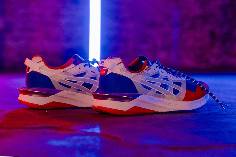 shoe palace asics gel lyte xxx white red blue japan Shigeyuki Mitsui world cup kendo way of the sword official release date info photos price store list buying guide 