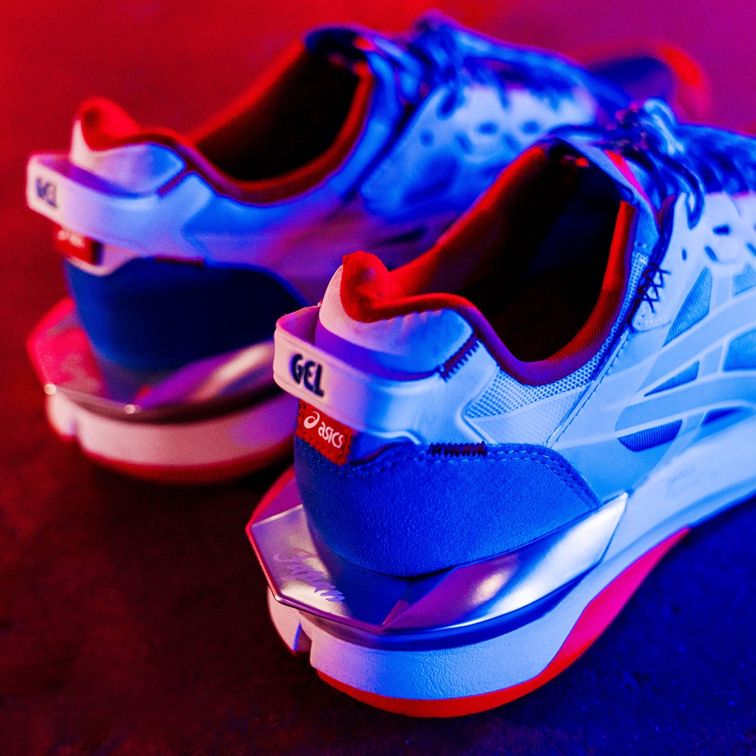 shoe palace asics gel lyte xxx white red blue japan Shigeyuki Mitsui world cup kendo way of the sword official release date info photos price store list buying guide 