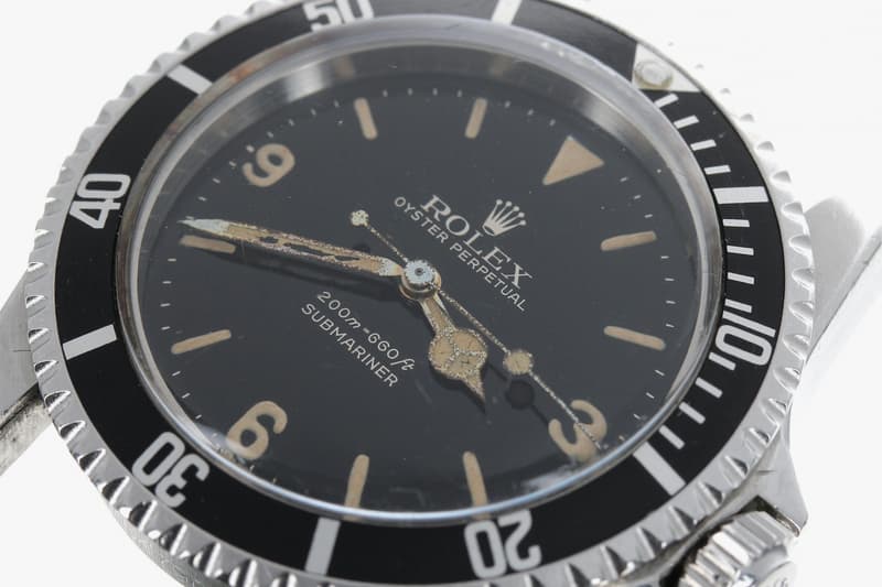 5512 Rolex Submariner Explorer Dial Gardiner Houlgate Rolex Submariner Explorer Dial Auction WWII Bevin Boys History dive watches Rolex Sub 3-6-9 explorer Watches of Switzerland