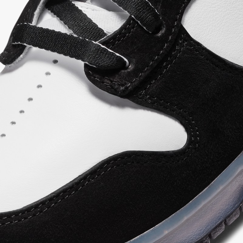 slam jam nike sportswear dunk high clear black white DA1639 101 official release date info photos price store list buying guide