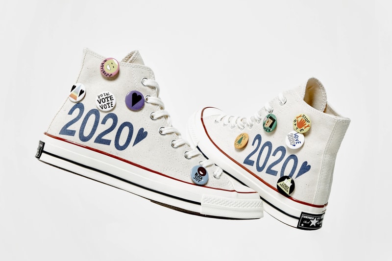 social status nina chanel converse chuck taylor all star white red blue 2020 us presidential election kamala harris charity official release date info photos price store list buying guide