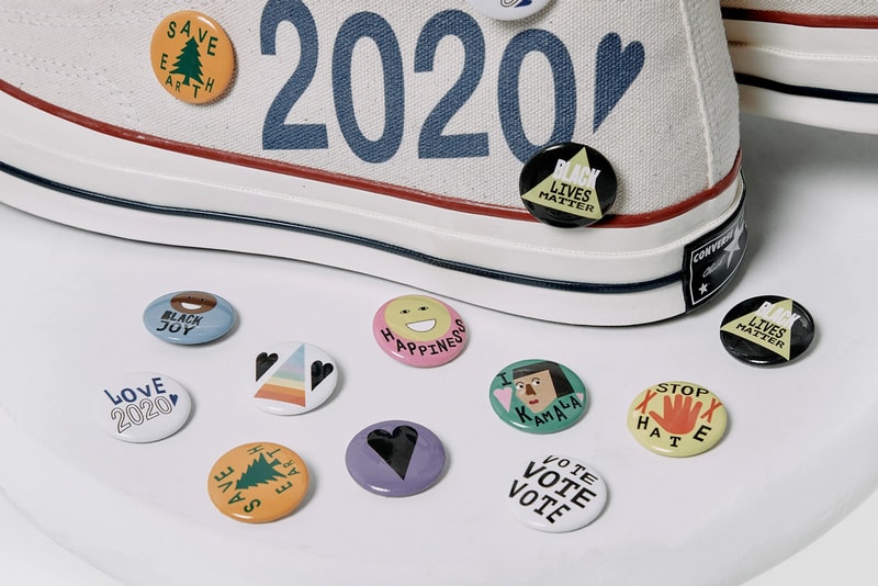 social status nina chanel converse chuck taylor all star white red blue 2020 us presidential election kamala harris charity official release date info photos price store list buying guide