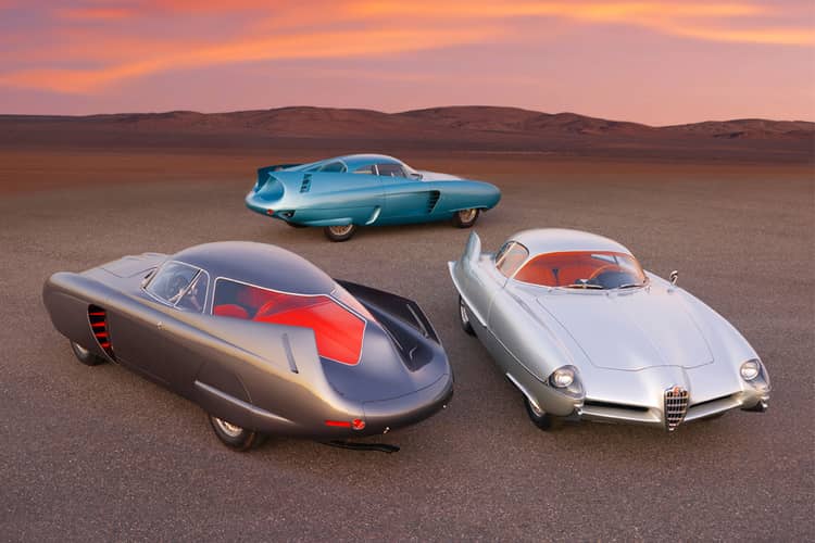 RM Sotheby's to Auction Three Alfa Romeo B.A.T. Concepts for an Expected $20 Million USD