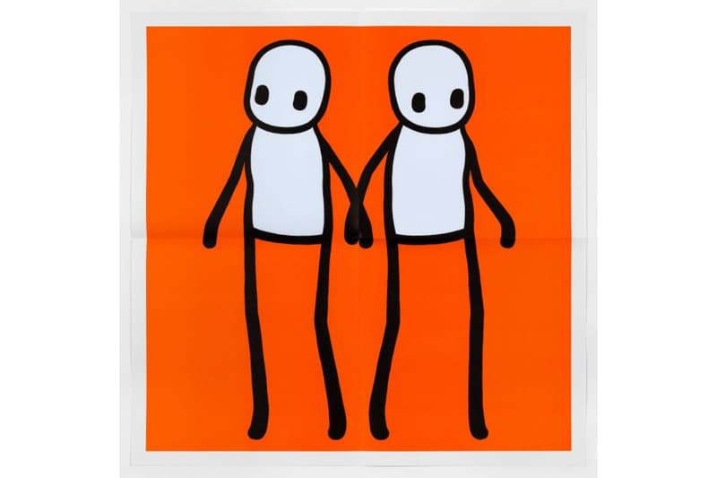 stik holding hands prints stolen london hackney