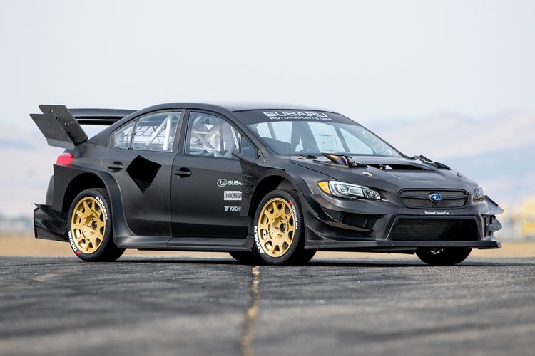 Subaru Builds Hoonigan Gymkhana a Raw Carbon Fiber-Bodied, Flame-Spitting WRX STI