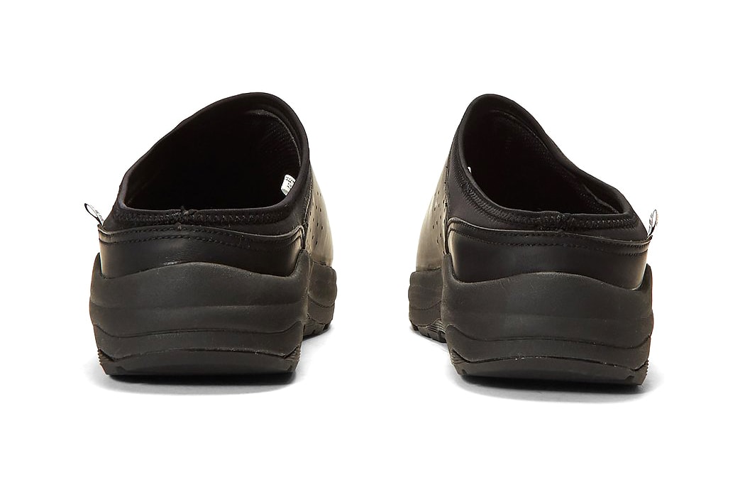 Suicoke JudJud-An Slip-On Tabis Mules Backless Black Japanese Footwear Shoe Release Drop Date Information Closer First Look LN-CC Buy Cop Faux Leather Vegan Jersey Cleft Toe