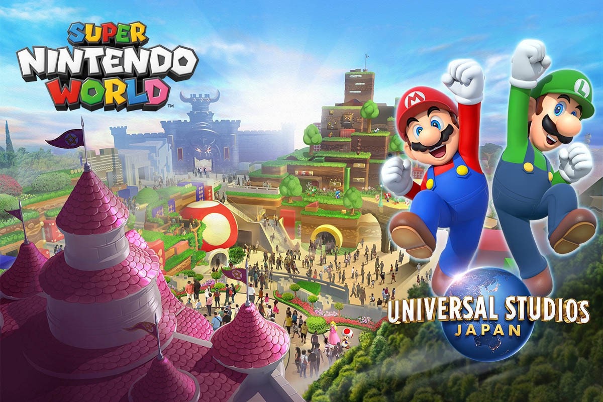 Super Nintendo World Opens in Japan Next Spring universal studios japan Super Mario Bros.