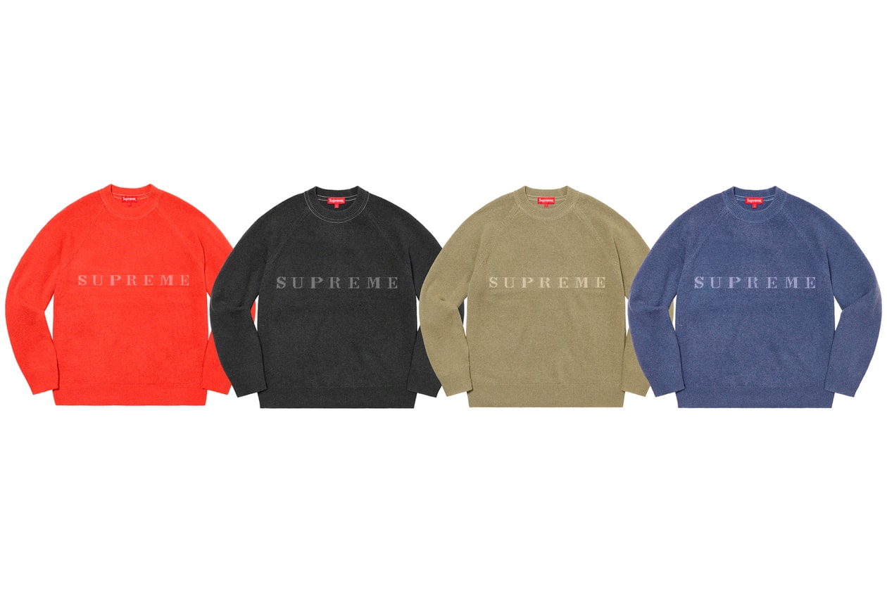 Supreme Fall/Winter 2020 Week 7 Release List RHUDE Los Angeles Lakers Nujabes Yen Town Market RIOT HILL TATRAS Fear of God ESSENTIALS Patta Levi's Palace Skateboards Rapha Giro d'Italia Fox Racing Tees 